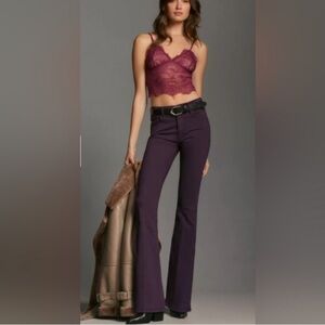 MOTHER Blackberry Cordial Pants